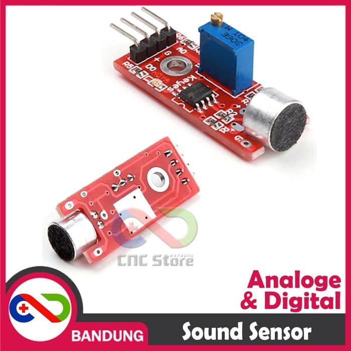 SOUND VOICE DETECTION MICROPHONE SENSOR PENDETEKSI SUARA MODULE