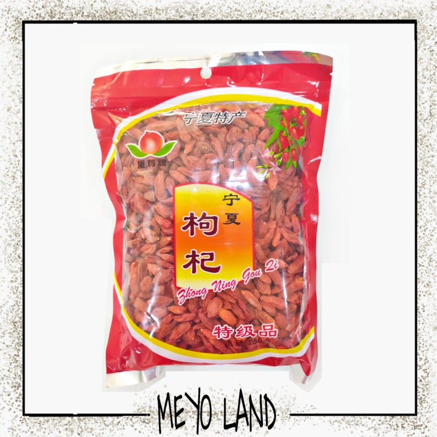 

Goji Berry 500gr Kici Merah ki che Super Premium Asli Wolfberry Gojiberry kering 500 gr quo qi zi