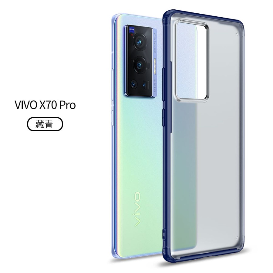 VIVO X80 / X80 PRO / X70 PRO SOFT CASE FROSTED TRITONE SERIES ORIGINAL