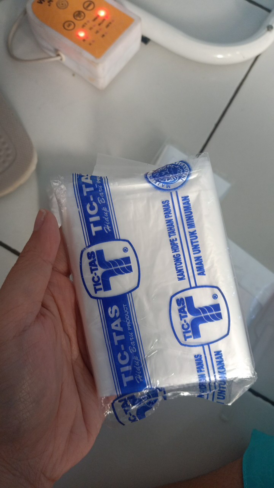 Kantong Plastik Hdpe Tictas Uk 10 X 17 Plastik Buram Plastik Es Batu