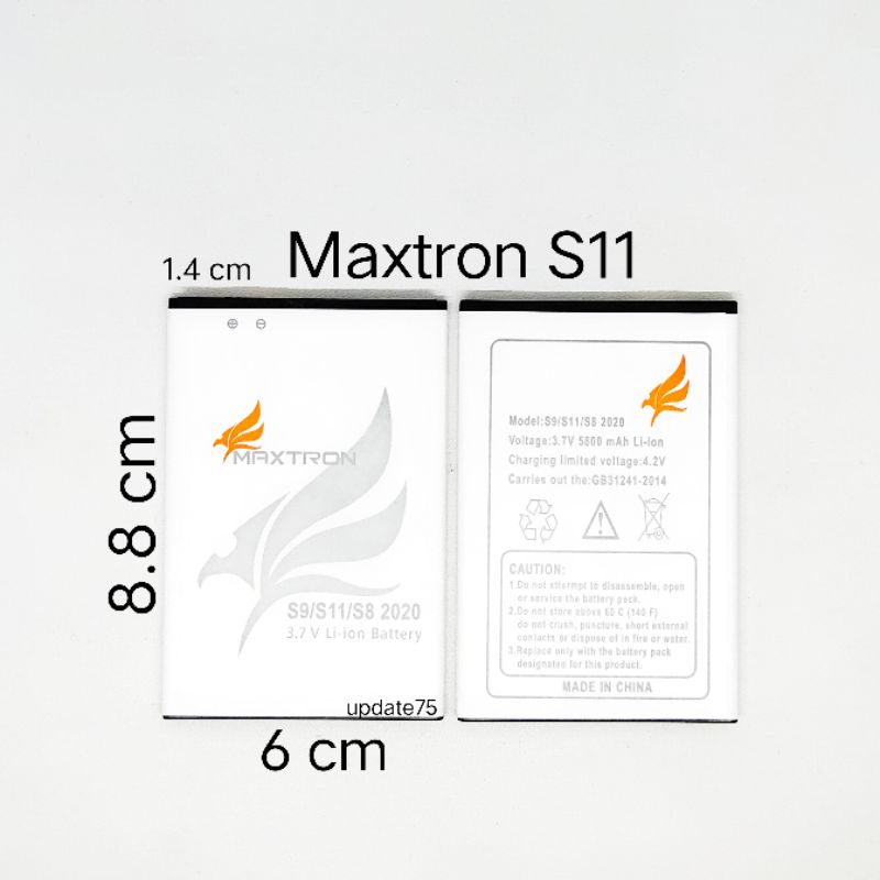 Baterai Maxtron S11