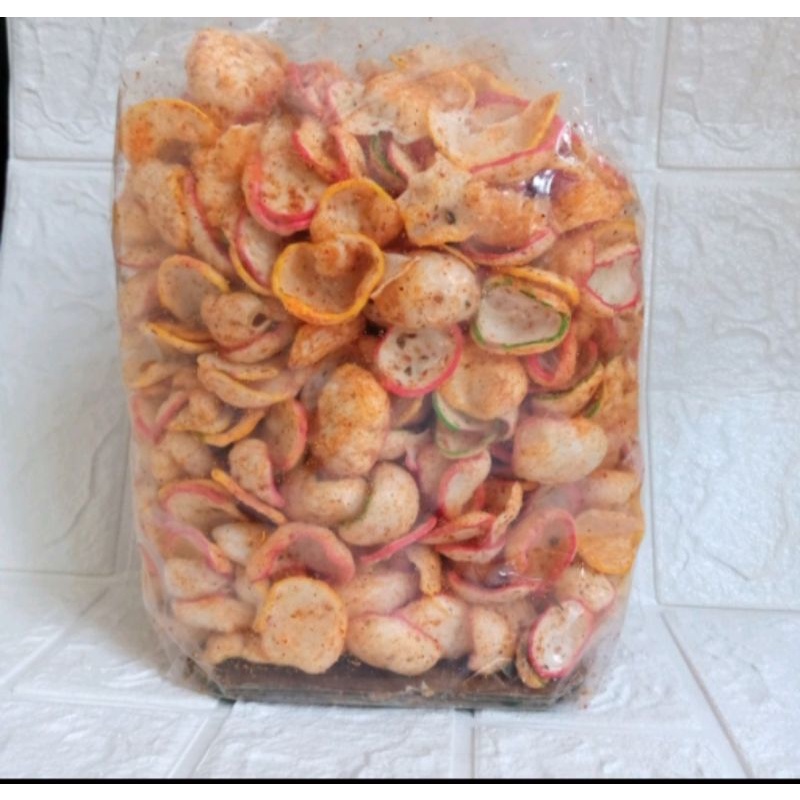 

kerupuk seblak pedas daun jeruk / seblak kering 500 gram