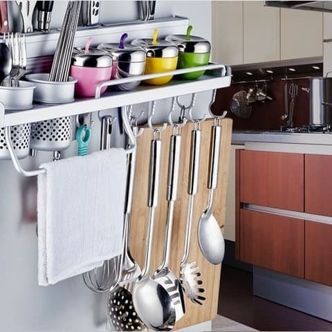 RAK DINDING DAPUR MULTIFUNGSI / RAK DINDING MINIMALIS