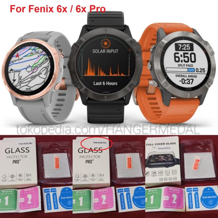 Tempered Glass ANTI GORES GARMIN Fenix 6x Pro Fenix 6x