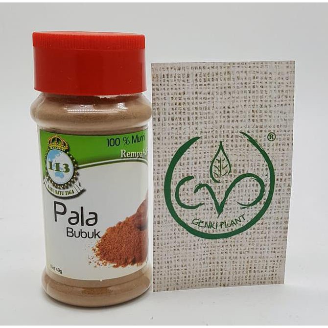 

BERKUALITAS! Pala Bubuk / Nutmeg Powder - 40g