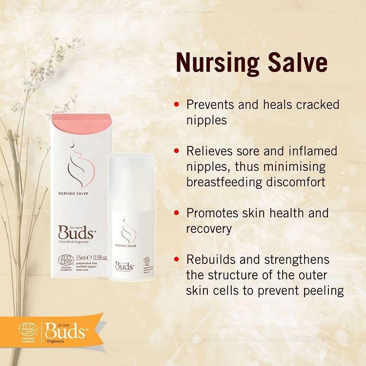 Buds Nursing Salve For Mom 15ml