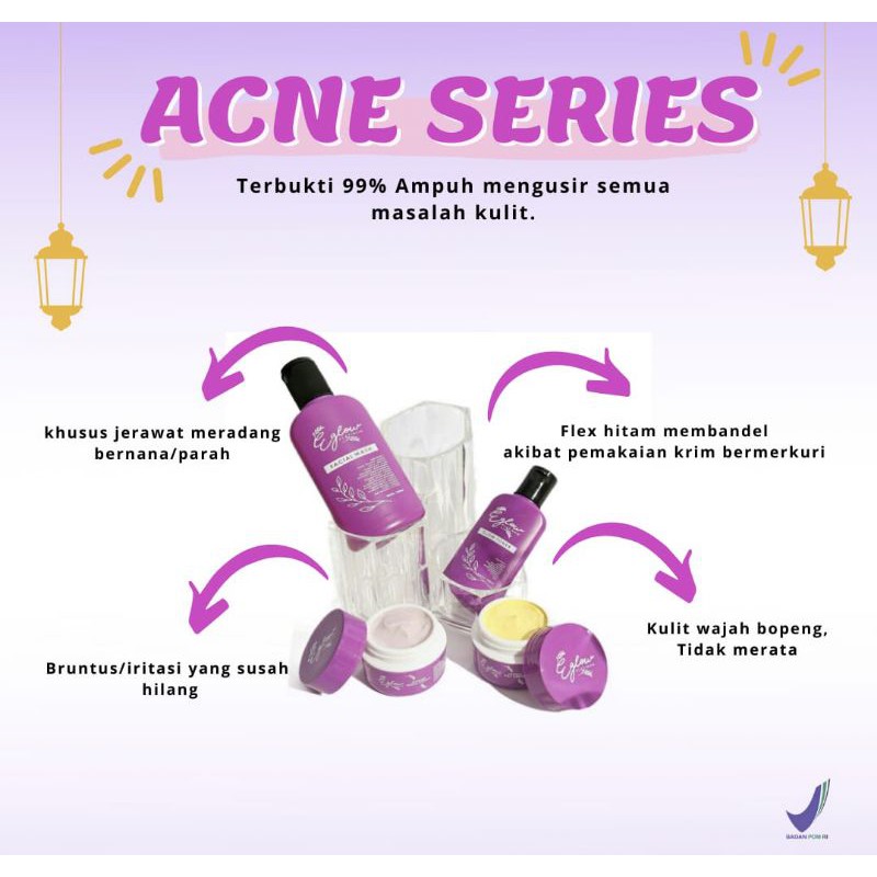 Paket Eglow Platinum Kemasan Baru Skincare bpom mencerahkan kulit wajah-3