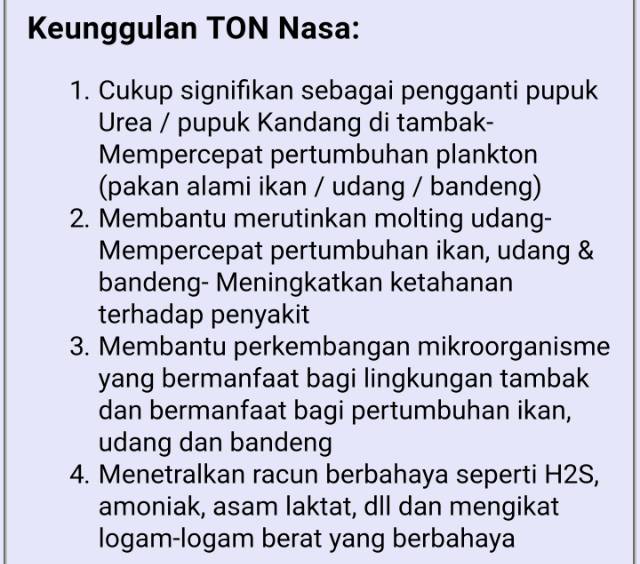 TON Tambak Organik Nusantara