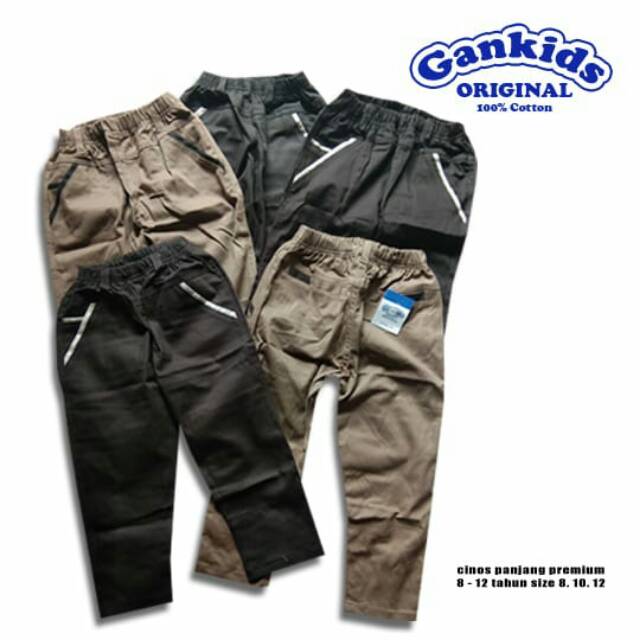 RESTOCK Celana  Chino gankids celana  panjang katun  twill 