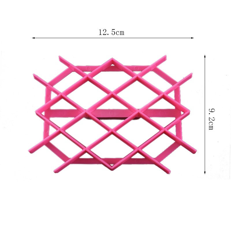 Geometric Diamond Pattern Cake Plastic Mold/Grid Shaped Plastic Baking Molds / Handmade Baking Cake Molds / Home kitchen Cooking DIY Bake Gadgets / Baking Accessories