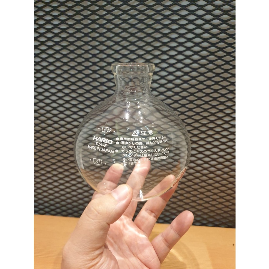 Syphon TCA 5 Lower Ball Glass Spare Part Sphere Gelas Bawah 5