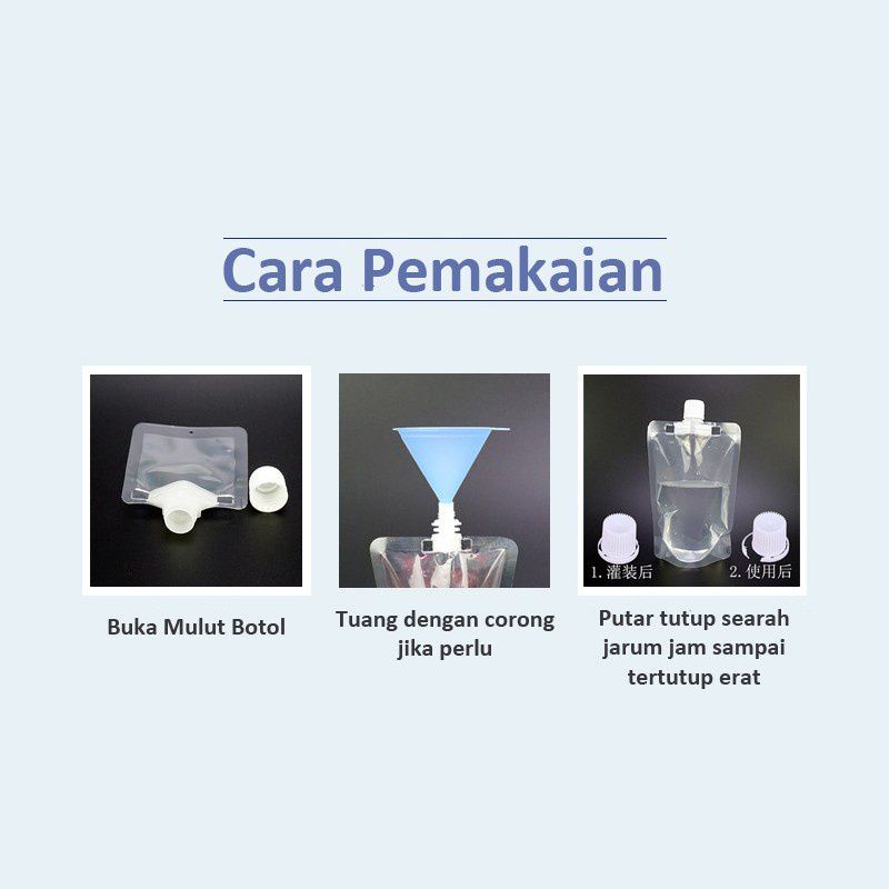 botol refill sabun cair travel botol refill