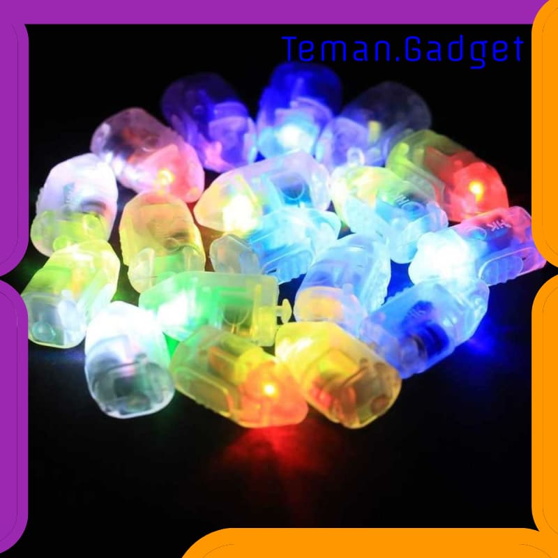 TG-DG344 WUFANG LAMPU BALON LED MULTIFUNGSI 50 PCS - XX50