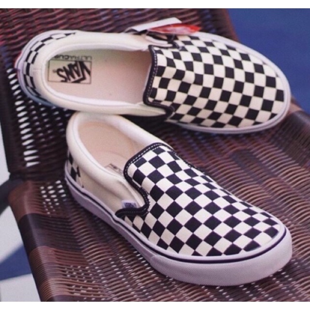 Vans JDM 98CL slip on checkerboard