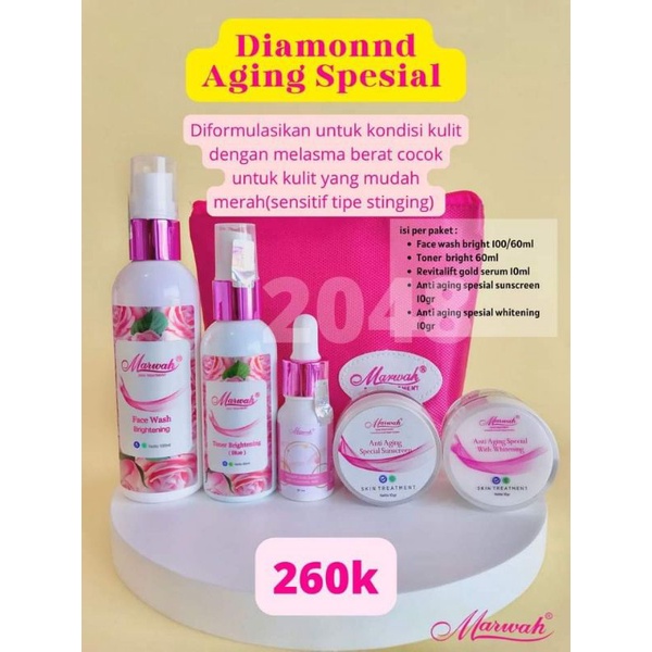 Marwah ECER paket diamond aging spesial