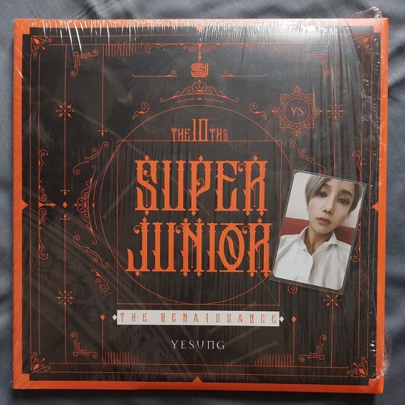 Super Junior The Renaissance Album Yesung Unsealed Fullset