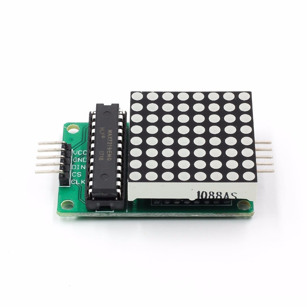 MAX7219 DOT LED MATRIX INTERFACE MODULE 8 X 8 DISPLAY