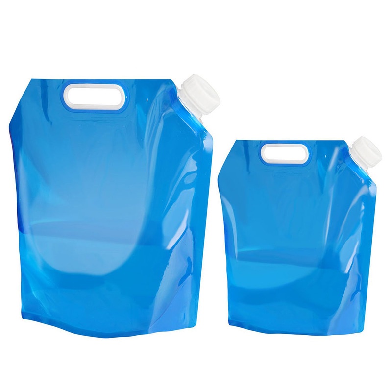 5l / 10L Kantong Air Minum Lipat Portable Untuk Camping / Piknik