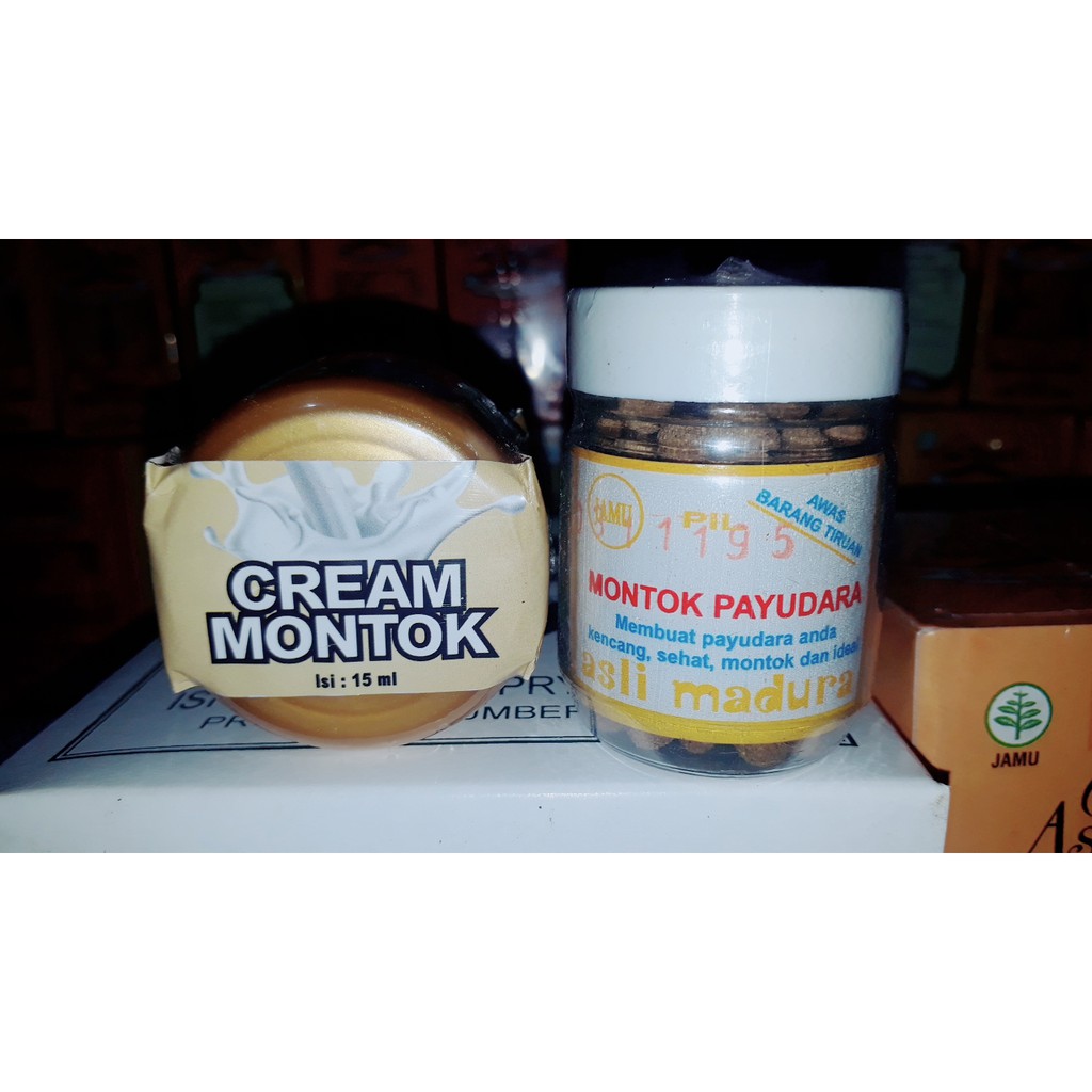 PAKET MONTOK (Montok pil +Cream Montok) Ramuan Madura