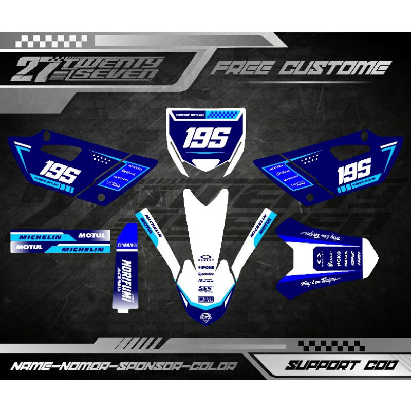 Decal yz 85 new bebek standar decal stiker yz 85 new decal stiker yz 85 full body decal yz 85 custom
