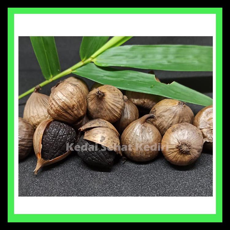 

BAWANG PUTIH HITAM TUNGGAL 250 GR - BLACK GARLIC LANANG TERLARIS