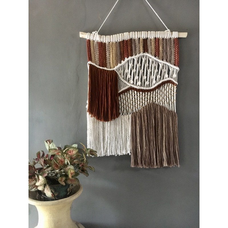 Macrame / macame weaving / macrame wall hanging / marame murah