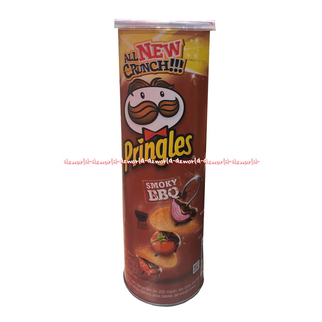 Pringles AllNewCrunch Chiki Keripik Kentang Dengan 2 Varian Rasa 107gr