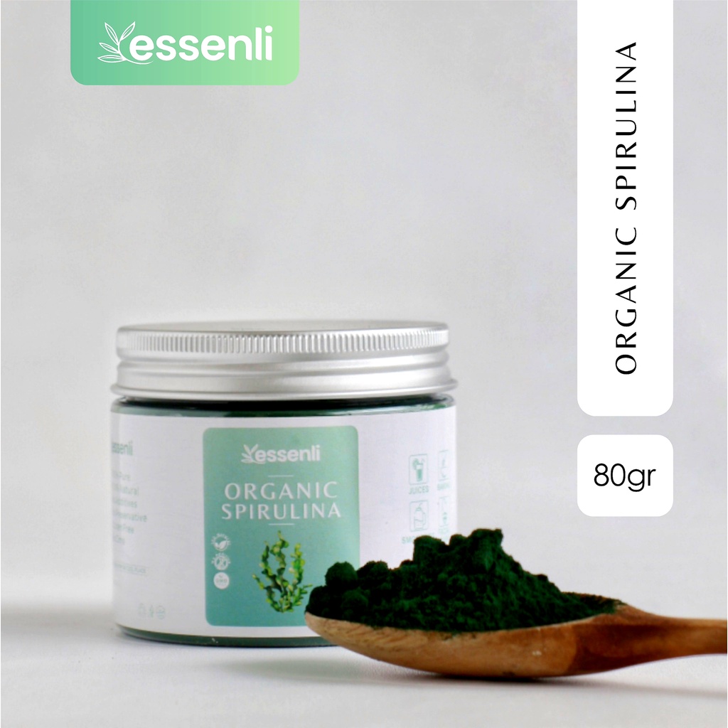 Organic Spirulina Powder / Bubuk Spirulina / Masker Spirulina