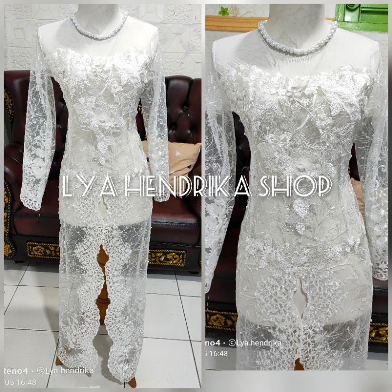 kebaya akad tile akar