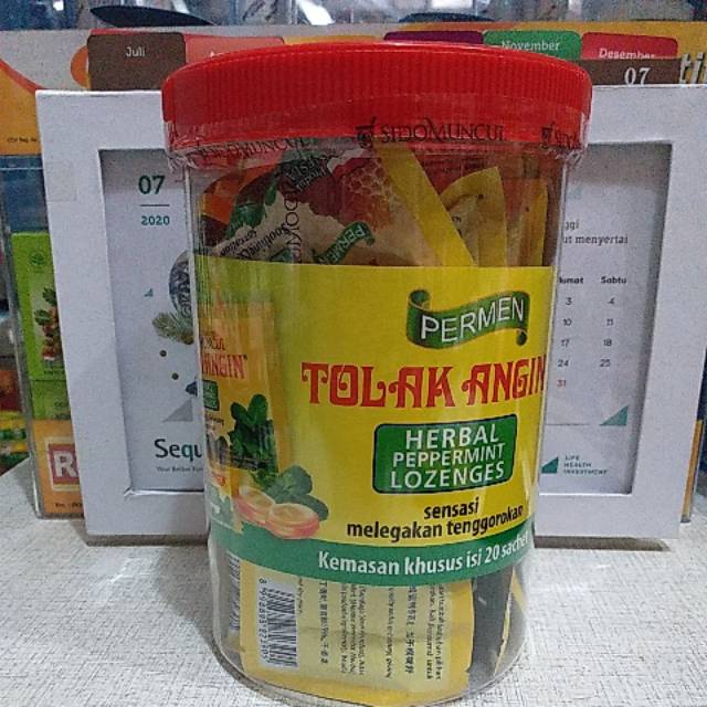 

Permen Tolak Angin toplesan isi 20sachet