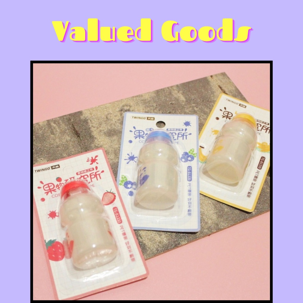 CORRECTION TAPE BOTOL YAKULT LUCU MINUMAN MEWAH