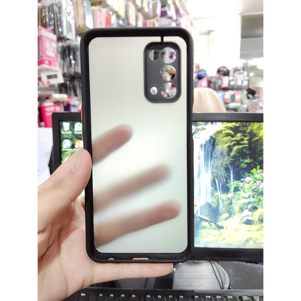 Bumper AERO CASE Oppo A74 5G 6.5 inch Hardcase My Choice List Warna Matte