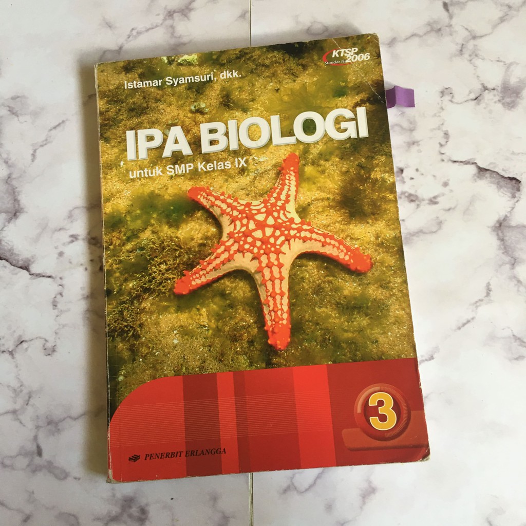 Buku IPA BIOLOGI 3 Kelas 9/IX SMP KTSP 2006