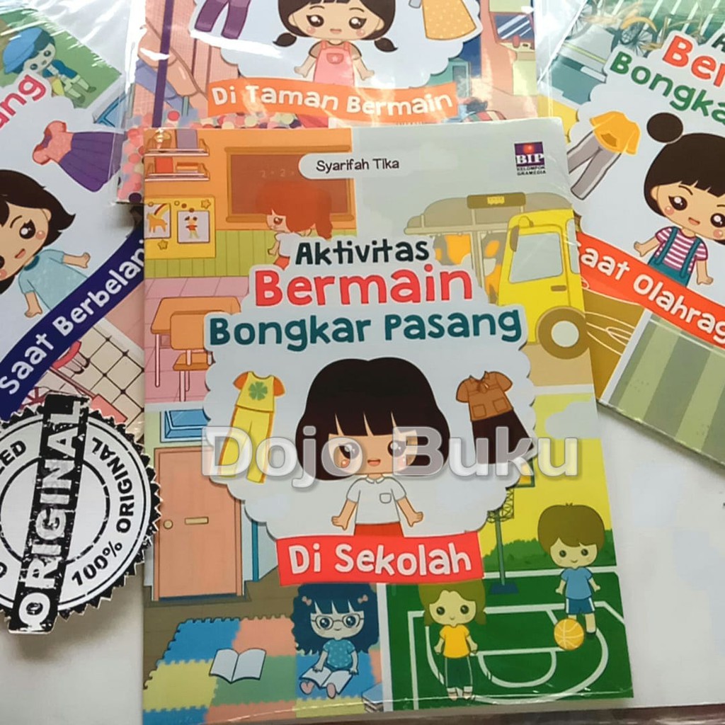 Seri Aktivitas Bermain Bongkar Pasang by Syarifah Tika