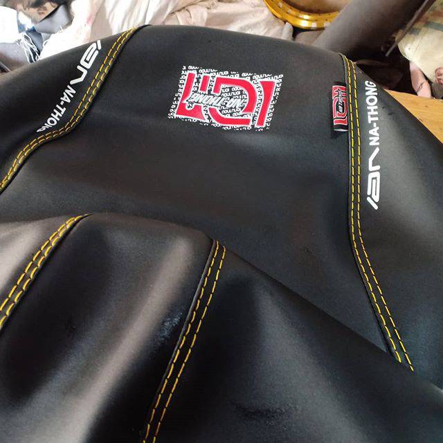 Kain Jok Motor Matic Bebek Nathong Embos Jahit Universal #mio#scoopy#vario#beat