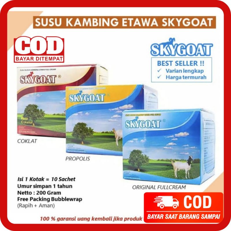 

[BISA COD] SKYGOAT - SKY GOAT Susu Kambing Etawa Susu Kambing Ettawa Susu Bubuk Etawa Susu Bubuk Ettawa Etawwa