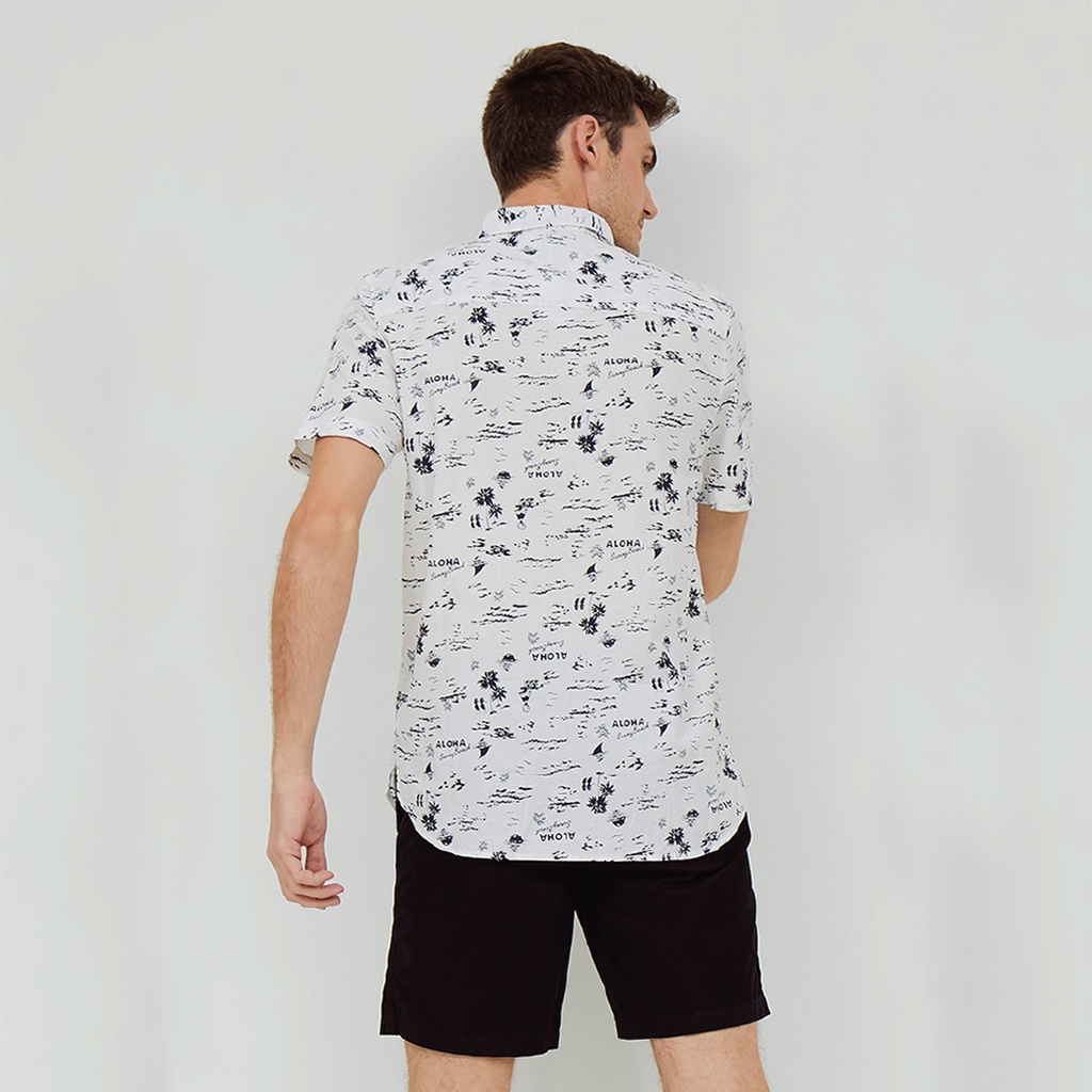 JOY SHADE  Men Kemeja Tangan Pendek Aloha Shirt by Divided