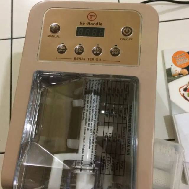 Preloved Re Noodle mesin pembuat mie