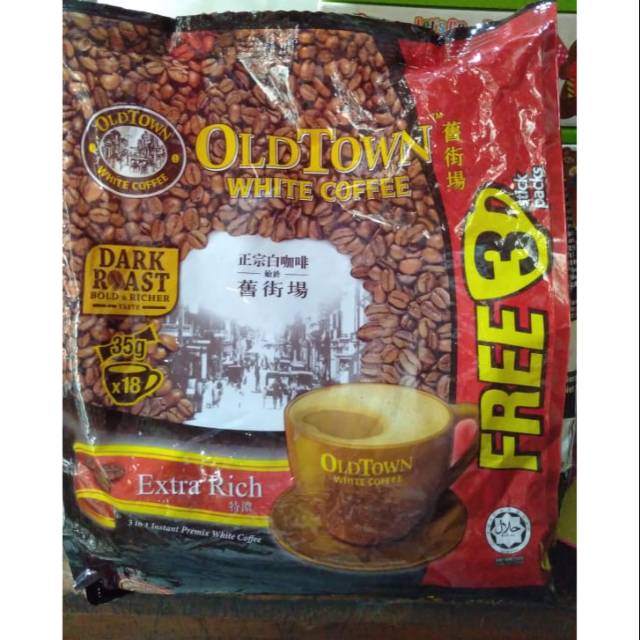 

Oldtown white coffee extra rich