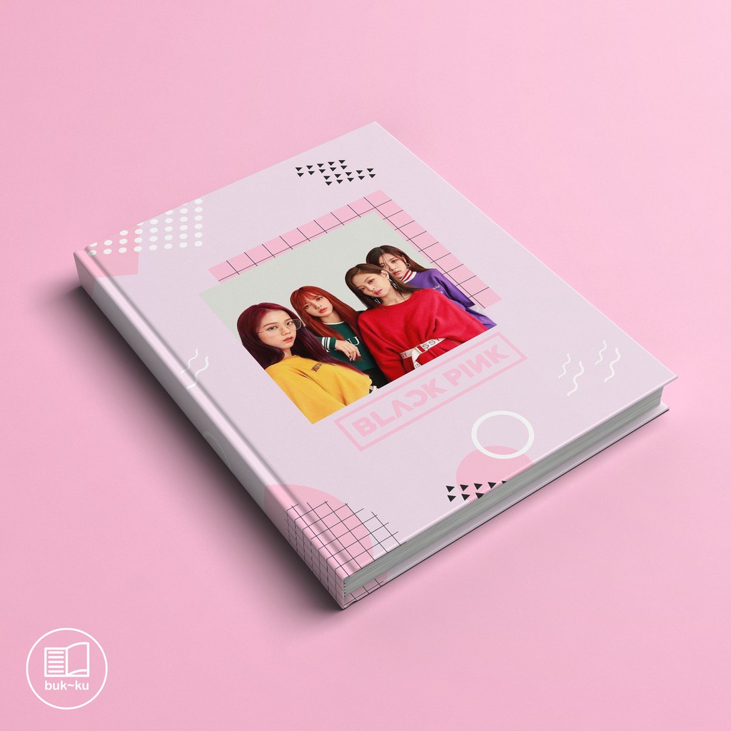 Notebook Custom Blackpink Buku Catatan Tulis Kuliah Agenda Planner Kampus Kpop Korea Notes