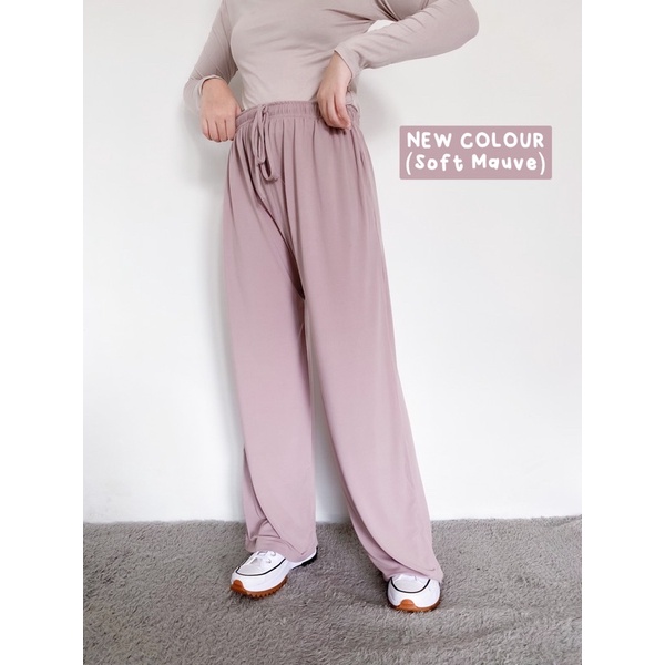 Bymeldev Basic Cullote Pants Bumil Friendly Celana Kulot Jumbo