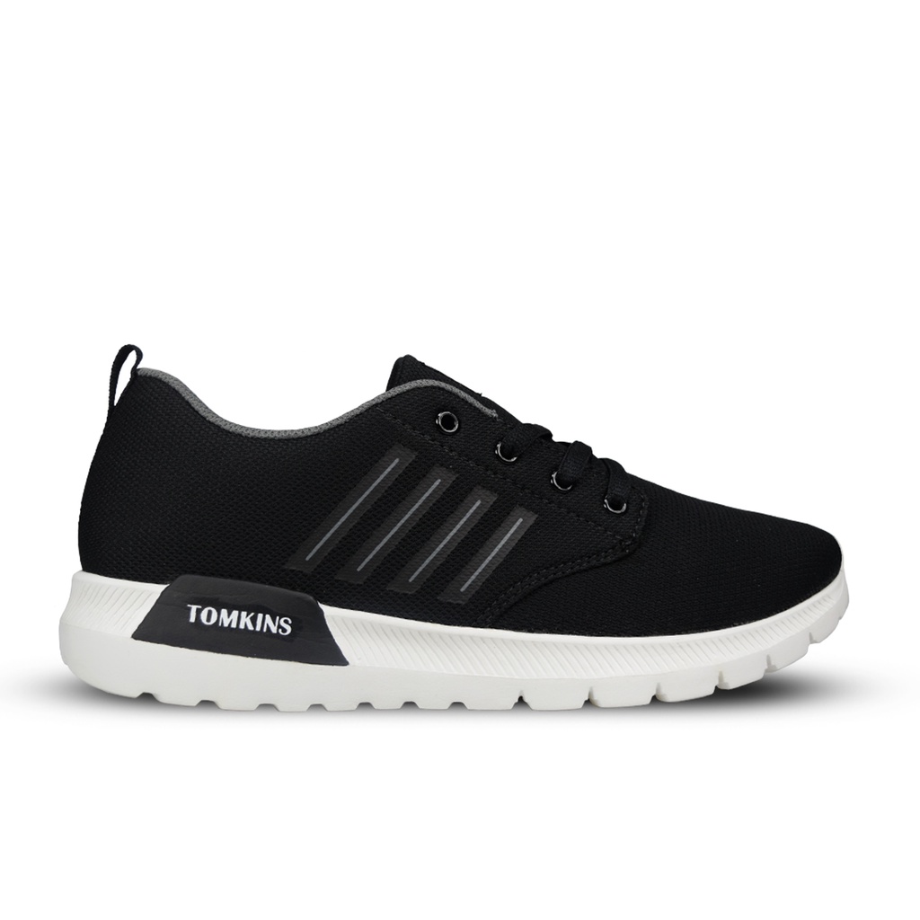 TOMKINS Sneakers Pria Winchester Alpha - Black Grey
