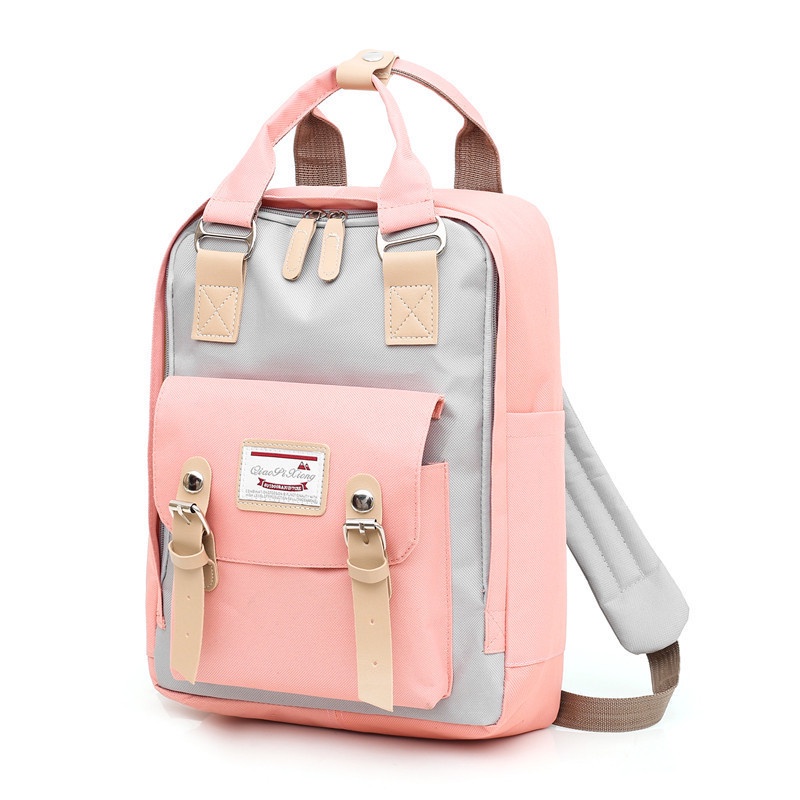 TAS RANSEL WANITA BACKPACK PUNGGUNG BESAR PINK LINEA TA359P3 KULIAH KERJA SEKOLAH IMPORT BATAM MURAH