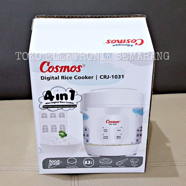 COSMOS RICE COOKER MAGIC JAR MAGIC COM MINI TRAVEL CRJ 1031 KECIL 0.3L SEMARANG