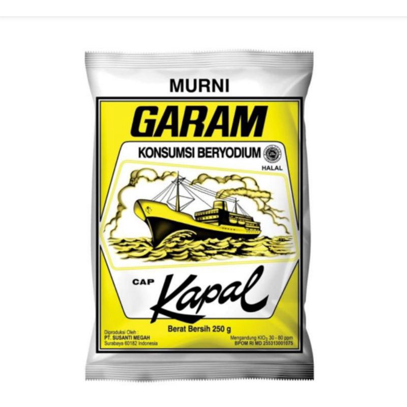 

GARAM CAP KAPAL 250 GRAM