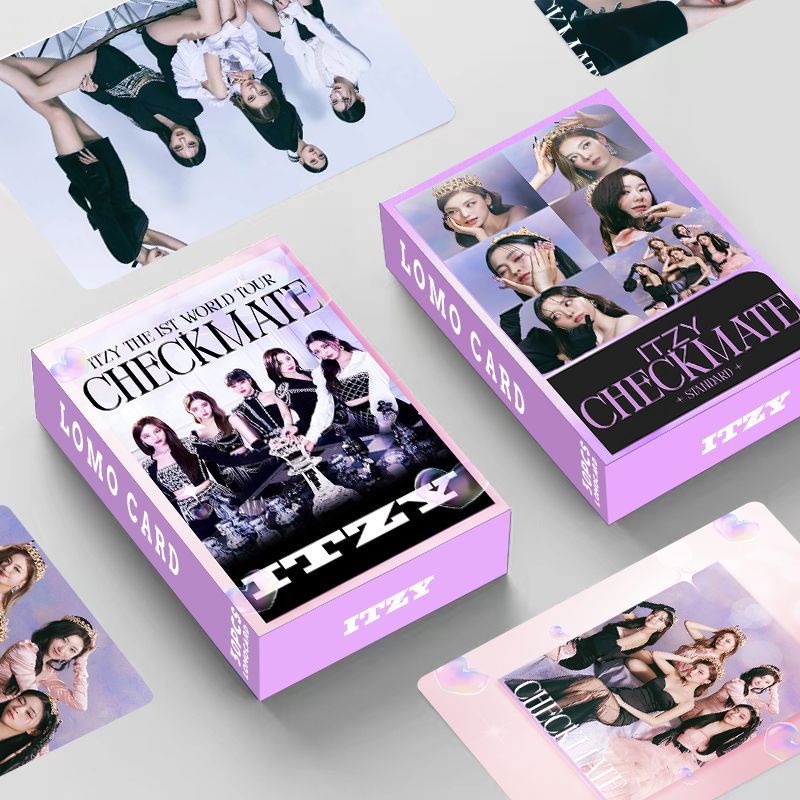 30pcs Kartu Lomo Foto Kpop Itzy