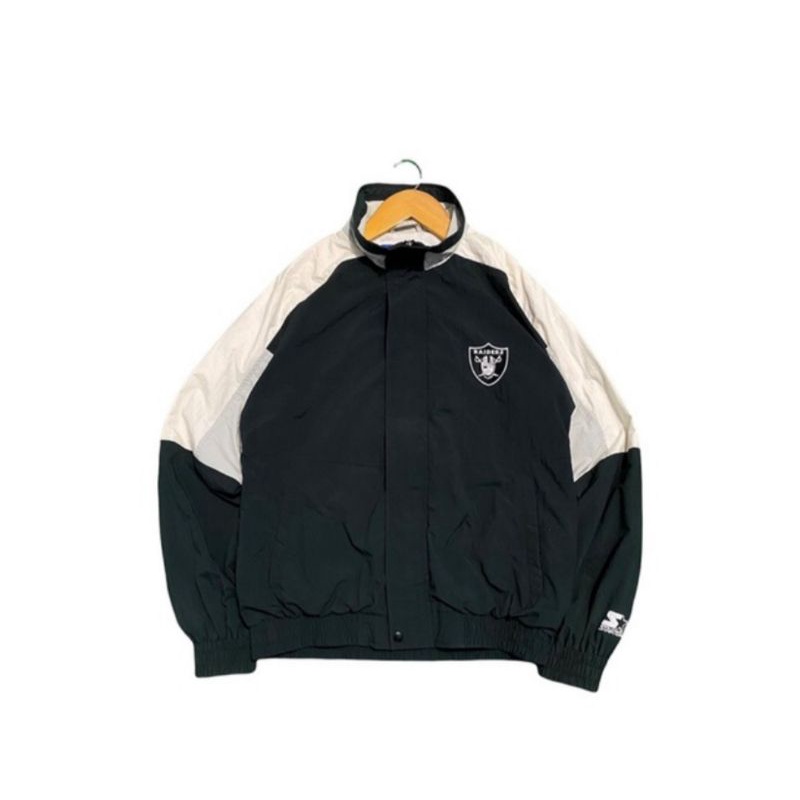 JAKET STARTER X NFL RAIDERS
