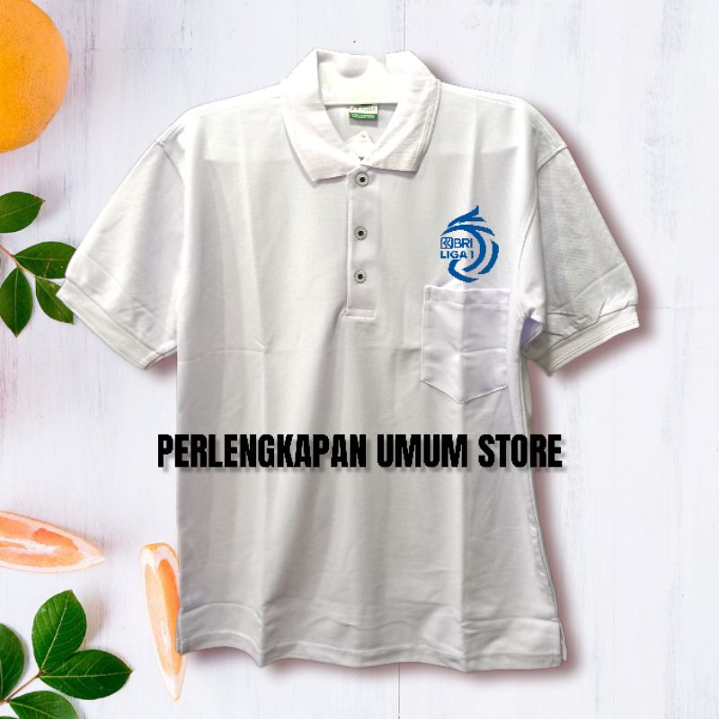 KAOS KERAH BRI LIGA 1 KAOS BRI LIGA 1 SERAGAM BRI LIGA 1 GROSIR
