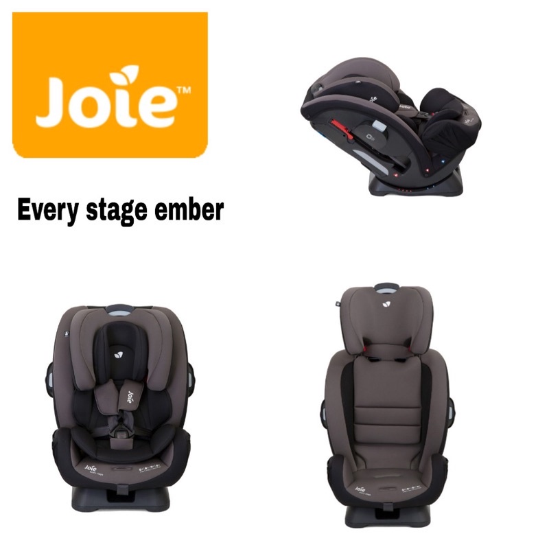 CARSEAT CAR SEAT JOIE EVERY STAGE EMBER