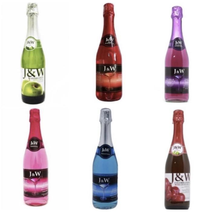 

J&W COCKTAIL SPARKLING PREMIUM GRAPE 750 ML - WHITE GRAPE